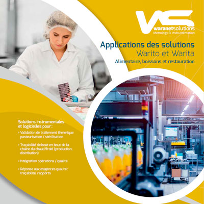Waranet Solutions Solutions pour Secteur Alimentaire
